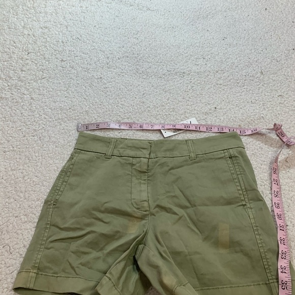 J crew h5807 5” stretch green chino shorts - Picture 5 of 5